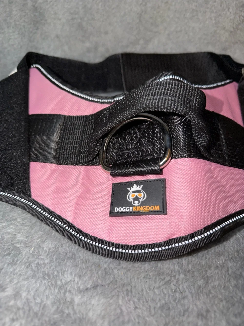 Doggy Kingdom Pink No Pull Dog Harness Reflective Straps multiple sizes